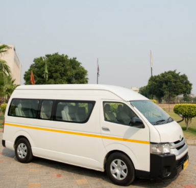 Toyota HiAce on rent In Chandigarh