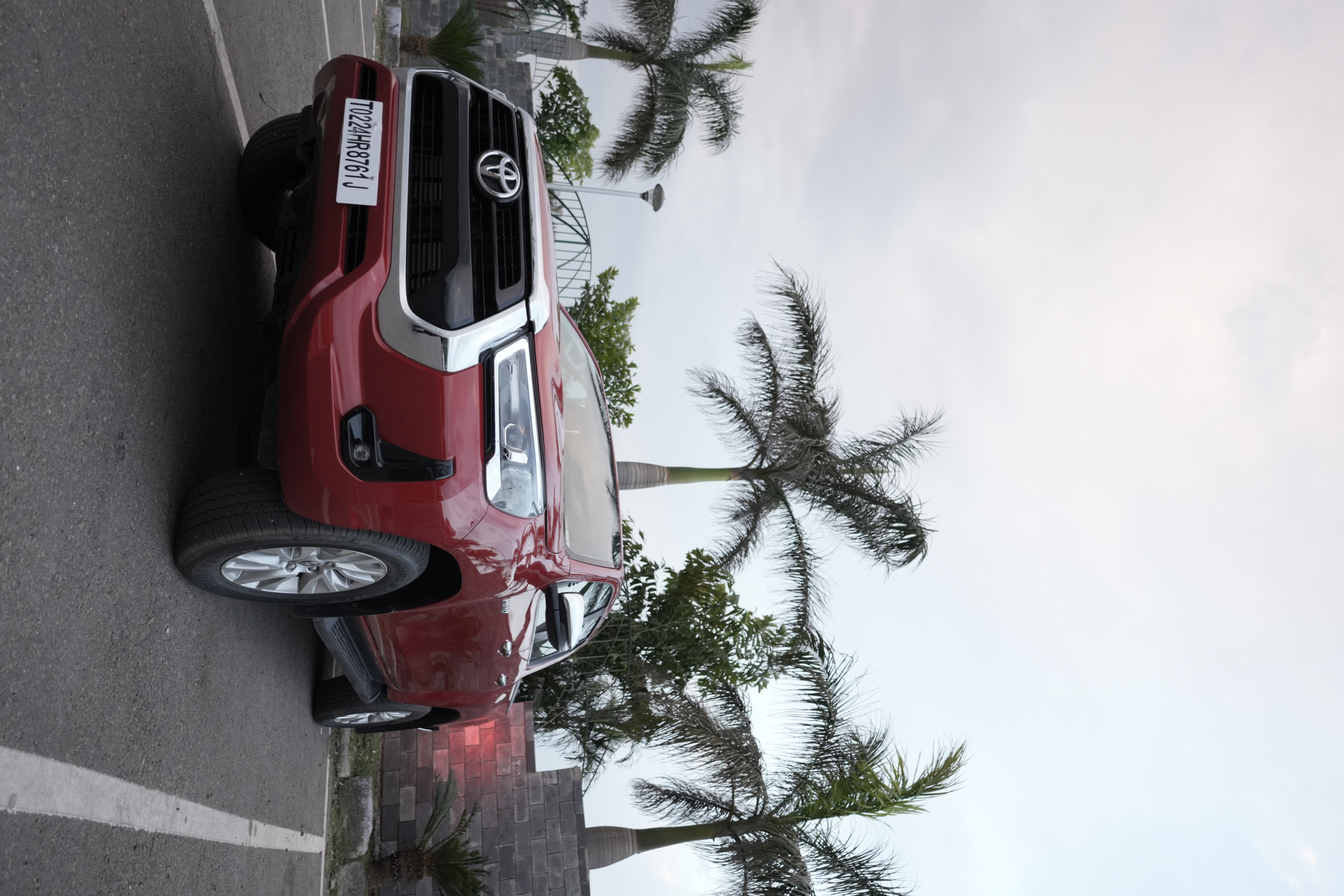 Toyota Hilux on rent in Chandigarh